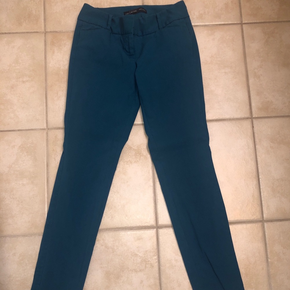 The Limited Exact Stretch Dress Pants - Deep Teal